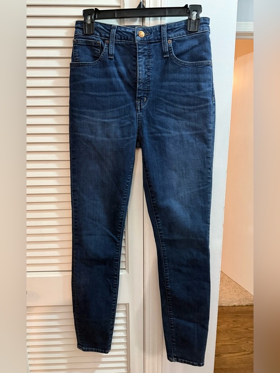 Madewell Denim - MADEWELL: Curvy High Rise Skinny Jeans Size 27